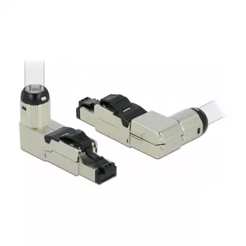 Vadu savienotājs DeLOCK 86489 1x RJ-45 pelēks