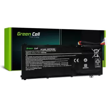 Baterija zaļa Cell AC54 priekš Acer Aspire Nitro V15 VN7-571G VN7-572G VN7-591G VN7-592G V17 VN7-791G VN7-792G