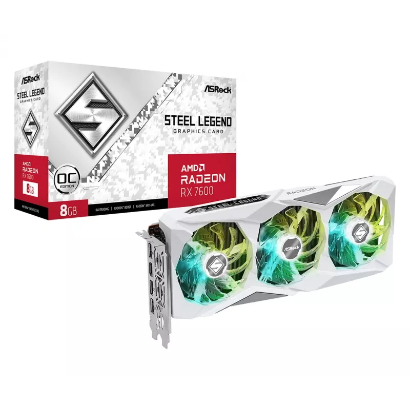 ASRock Radeon RX 7600 SL 8GB GDDR6 grafikas karte