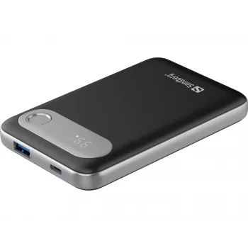 Ārējais akumulators Sandberg Travel Powerbank 10000 PD20W 10000 mAh litija polimēra