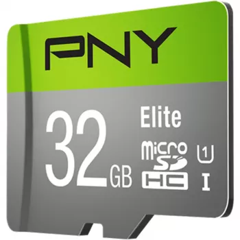 MicroSDHC karte PNY Elite 32GB Class 10 UHS-I P-SDU32GU185GW-GE