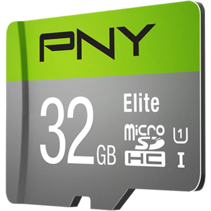 MicroSDHC karte PNY Elite 32GB Class 10 UHS-I P-SDU32GU185GW-GE