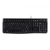 Desktop MK120, vadu, USB, QWERTZ, melns, pele iekļauta
