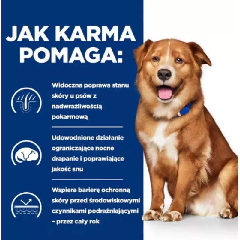 HILL'S Prescription Diet Derm Complete - sausa suņu barība - 1,5kg