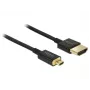 HDMI kabelis DeLOCK HDMI-A/HDMI Micro-D 2m