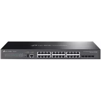 TP-Link Omada SG5428X tīkla slēdzis Pārvaldāms L3 Gigabit Ethernet (10/100/1000) Melns