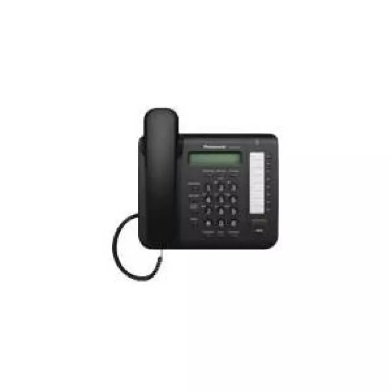 PANASONIC KX-NT551NE-B STANDARD IP-Terminal melns 1 rindas displejs 8 programmējamas pogas brīvroku režīms HD Voice GB Switch PoE (KX-NT551NE-B)