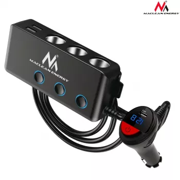 Auto lādētājs Maclean MCE218 mobilo ierīču lādētājs