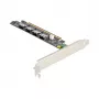 DeLOCK PCI Express x16 karte ar 4 iekšējiem SFF-8654 4i NVMe, ar bifurkāciju