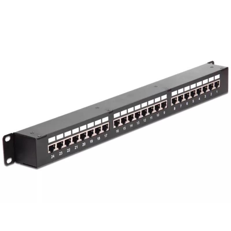 DeLOCK 43295 ielāpu panelis 1U