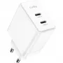 USB-C lādētājs Cudy CH40_EU 40W 2 portu USB-C/USB-A ātrā uzlāde