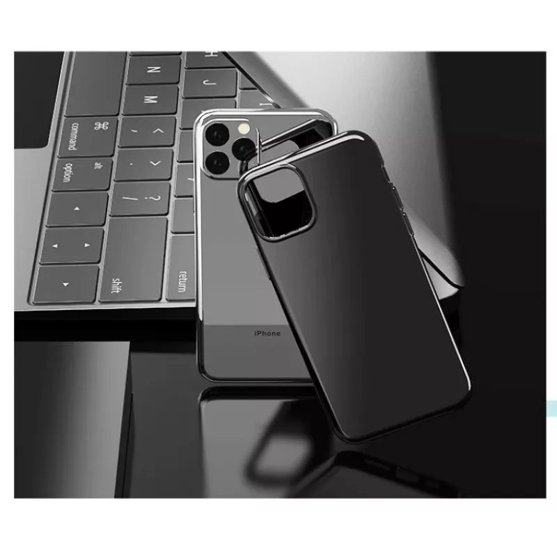 Aizsargājošs TPU maciņš Devia iPhone 11 Pro Max, melns