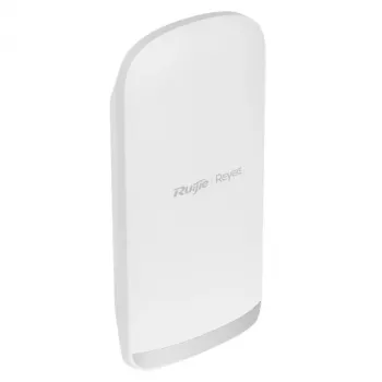 Piekļuves punkts RUIJIE Reyee RG-EST330F-P — virziena, WiFi 5 5GHz 876 Mbps, 3×FE porti, 1×PoE IN, 2×PoE OUT, āra IP55, 13 dBi, 3 km diapazons