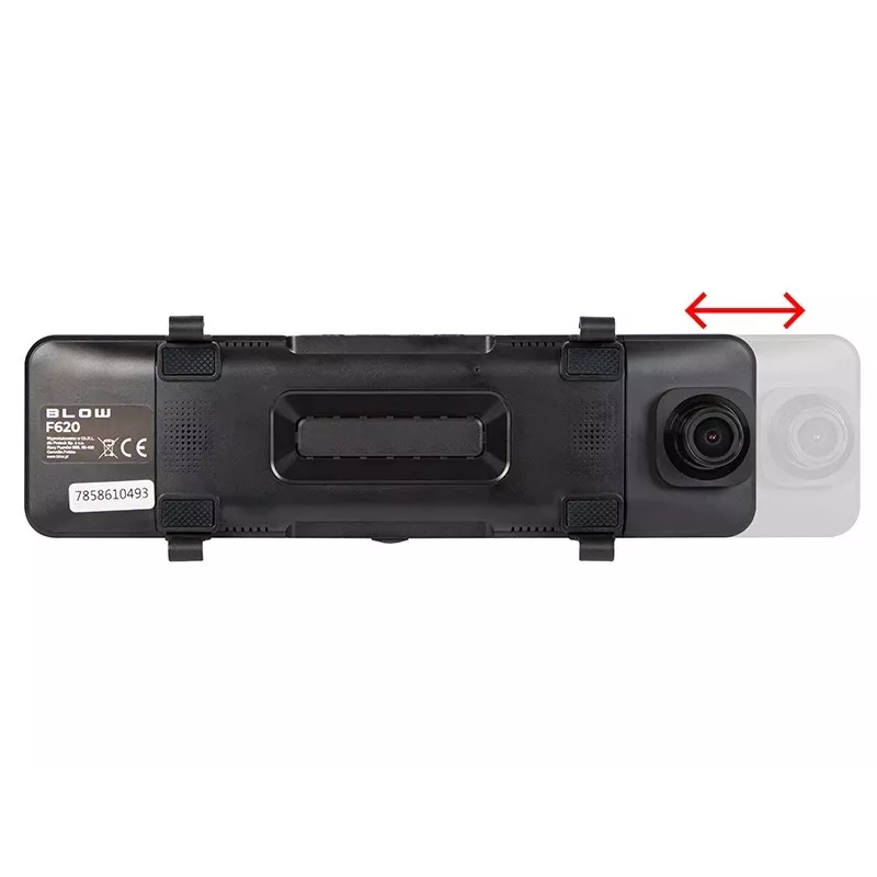 BLACKBOX DVR F620 Carplay Android video ierakstītājs + aizmugures kamera
