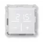 Stikla sienas termostats Homematic IP modelis 161458A0 — digitāls, balts, 230 V, IP20