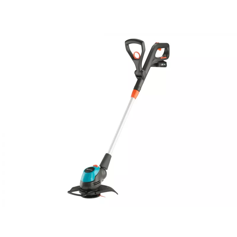 Gardena EasyCut 23/18V Ready-To-Use Set - zāles trimmeris - bezvadu 2 Ah - griešanas platums: 230 mm - 2,4 kg (14700-20)