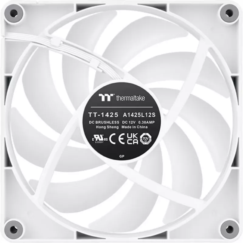 Thermaltake CT140 Reverse ARGB 140mm balta 2-Pack