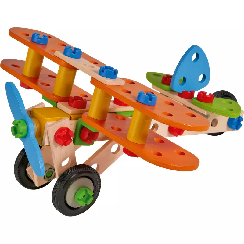 Constructor Doppeldecker, celtniecības rotaļlieta 85 gabali