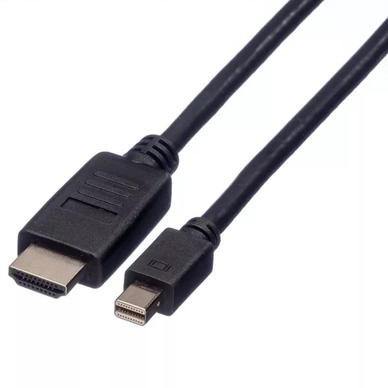 ROLINE Video kabelis — Mini DisplayPort (V) uz HDMI (V)