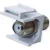 VALUE ROLINE Keystone-Coupling F-Type Plastmasa Nickelplatte (25.99.8214)