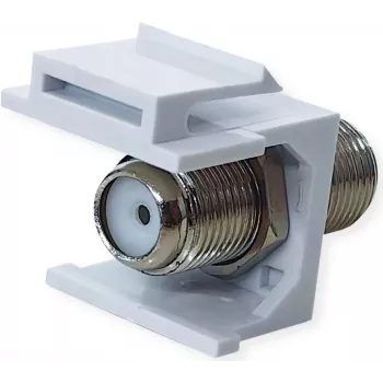 VALUE ROLINE Keystone-Coupling F-Type Plastmasa Nickelplatte (25.99.8214)