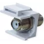 VALUE ROLINE Keystone-Coupling F-Type Plastmasa Nickelplatte (25.99.8214)