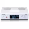 Lenco KCR-190WH zem skapīša montējams virtuves radio ar PLL FM, DAB+ un Bluetooth, balts