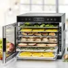 Pārtikas žāvētājs Rommelsbacher DA 650 600 W nerūsējošais tērauds, 0,5 m², 35–75 °C, 7 paplātes