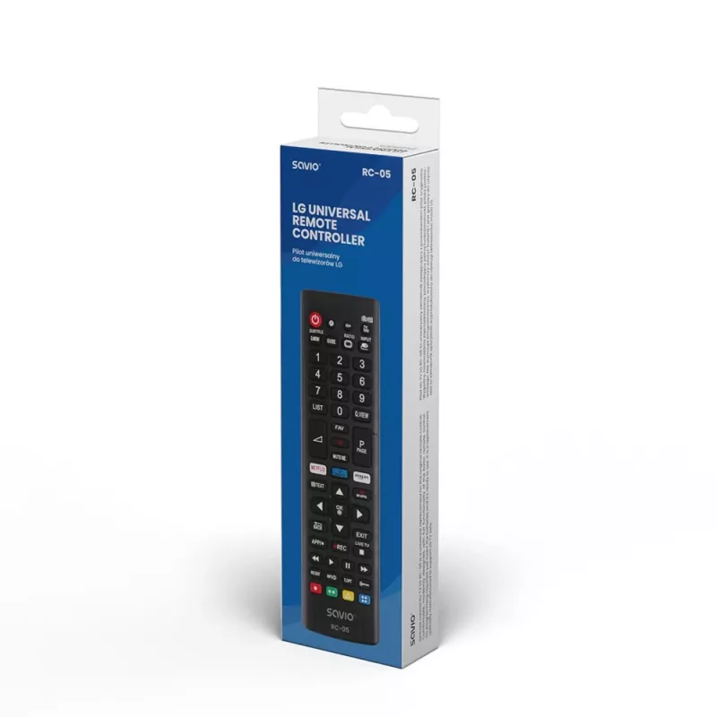 Savio RC-05 Melns IR Wireless