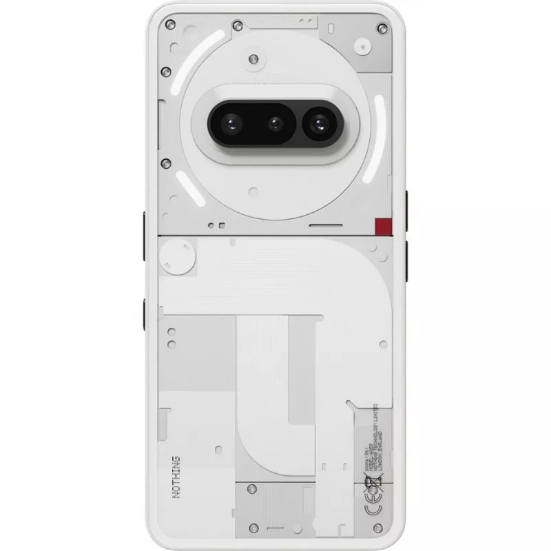 Nothing Phone (3a) 17,2 cm (6,77 inch) Divu SIM Android 15 5G USB Type-C 12 GB 256 GB 5000 mAh Balts