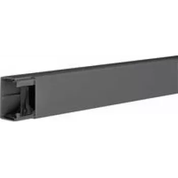 Hager kabeļu instalācijas kanāls LF4006009011 40x60 grafīta melns (LF4006009011)