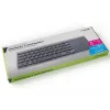 Bezvadu RF pilna izmēra tastatūra TRACER TRAKLA46934, QWERTY angļu, 2,4 GHz nano uztvērējs, membrāna, melna/pelēka