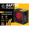 Barošanas bloks RAPTOR 600W BRONZE 80+, Viena līnija, DC-DC