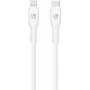 Manhattan USB-C uz Lightning kabelis, uzlāde un sinhronizācija, 1 m, balts, Apple iPhone/iPad/iPod ierīcēm, vīr.-vīr., MFi sertificēts (Apple apstiprinājuma programma), 480 Mbps (USB 2.0), Hi-Speed USB, mūža garantija