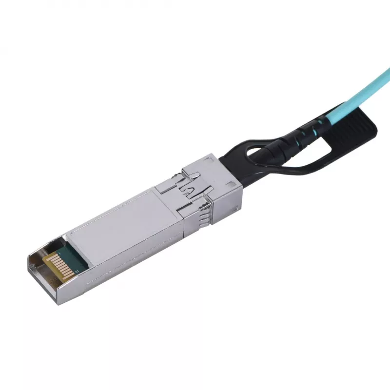 Optiskais/AOC kabelis UBIQUITI UACC-AOC-SFP10-5M SFP+ uz SFP+, 10 Gbit/s, 5 m, 850 nm, PVC apvalks, akvamarīns