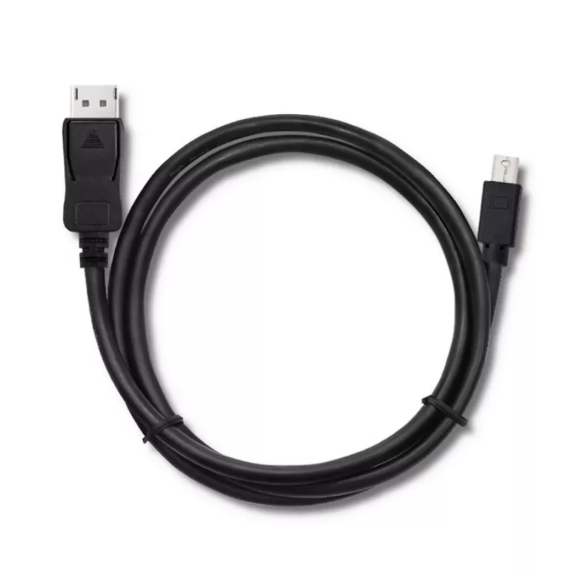 DisplayPort kabelis Qoltec 50434 1.8 m Mini DisplayPort melns