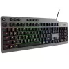 Mehāniskā spēļu tastatūra Lenovo Legion K500 — pilna izmēra 104 taustiņu USB, QWERTY ASV angļu, RGB fona apgaismojums, pelēka/melna