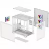 PC Case DeepCool CG530 4F WH Midi Tower balta