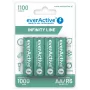 Uzlādējamas NiMH baterijas everActive EVHRL6-1100 1.2V 1100 mAh — 4 gab., cilindriskas