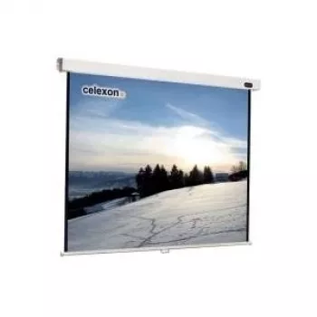 Celexon Professional manual - Ekrāns - iespējama griestu montāža, piemērots sienas montāžai - 304 cm (120) - 1:1 - Balta (1090045)