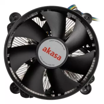 Heatsink/Radiator Akasa AK-CC6603EP01 9,5 cm alumīnija, melns