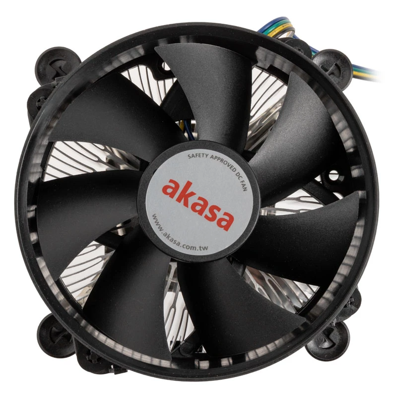 Heatsink/Radiator Akasa AK-CC6603EP01 9,5 cm alumīnija, melns