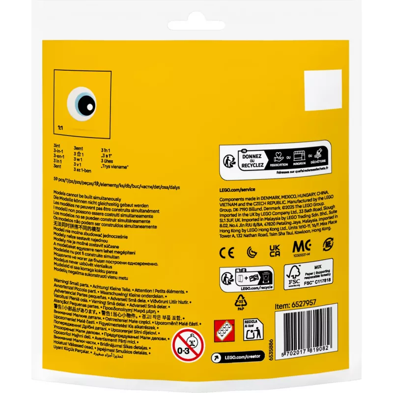 LEGO CREATOR 3 IN 1 30688 Tropiskais tukāns