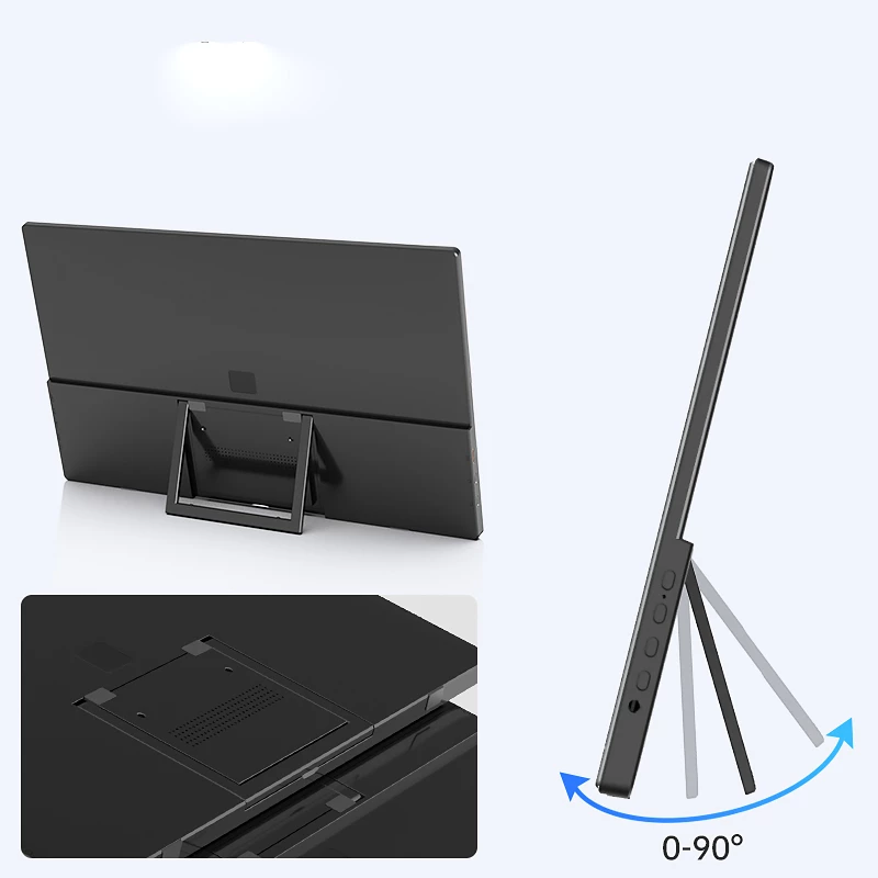 Portatīvais monitors klēpjdatoriem, tālruņiem un konsolēm Extralink Smart Life 14, USB-C/micro-HDMI