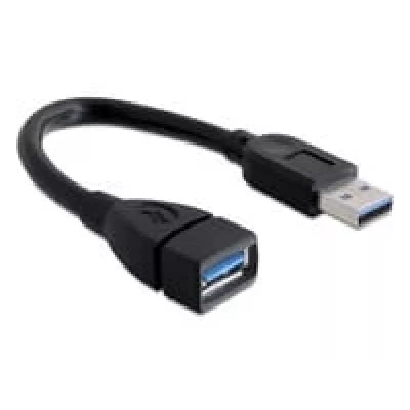 USB kabelis DeLOCK 82776 0,15 m melns