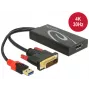 Kabelis DVI 24+1 + USB-A/Displayport 20p DeLOCK 62596