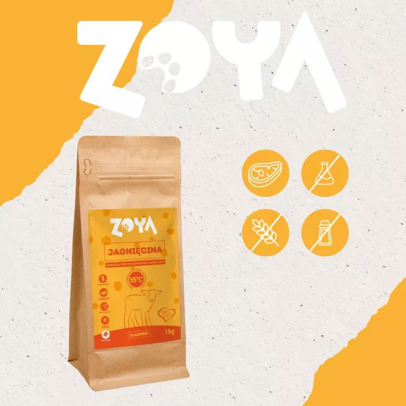 ZOYA ColdPRO Jērs - sausā suņu barība - 1 kg