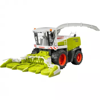 Rotaļu lopbarības novākšanas kombains BRUDER Claas Jaguar 900, plastmasa, ieteicamais vecums 4+