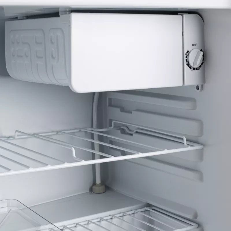 Adler ledusskapis | AD 8097 | Energoefektivitātes klase E | Brīvi stāvošs | Pārtikas skapis | Augstums 63,2 cm | Ledusskapja lietderīgais tilpums 58 L | 39 dB | Melns