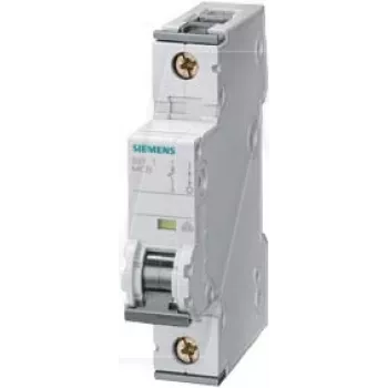 Siemens miniatūrais automātiskais slēdzis 10 A 1-polu C (5SY4110-7)